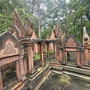 Khmer-style architectural details