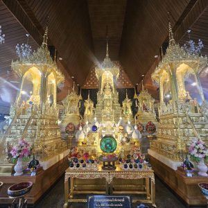 Sacred shrine at Phra That Nong No